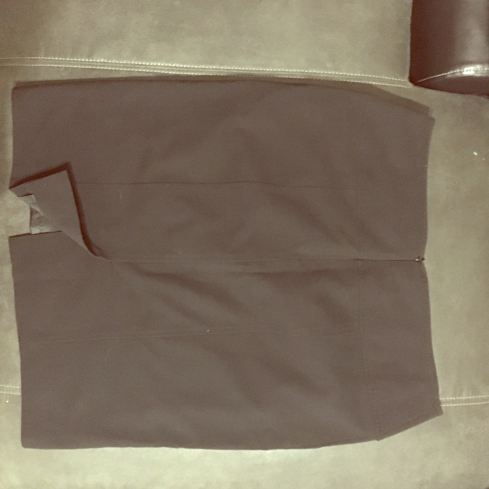 Pencil skirt with front button details